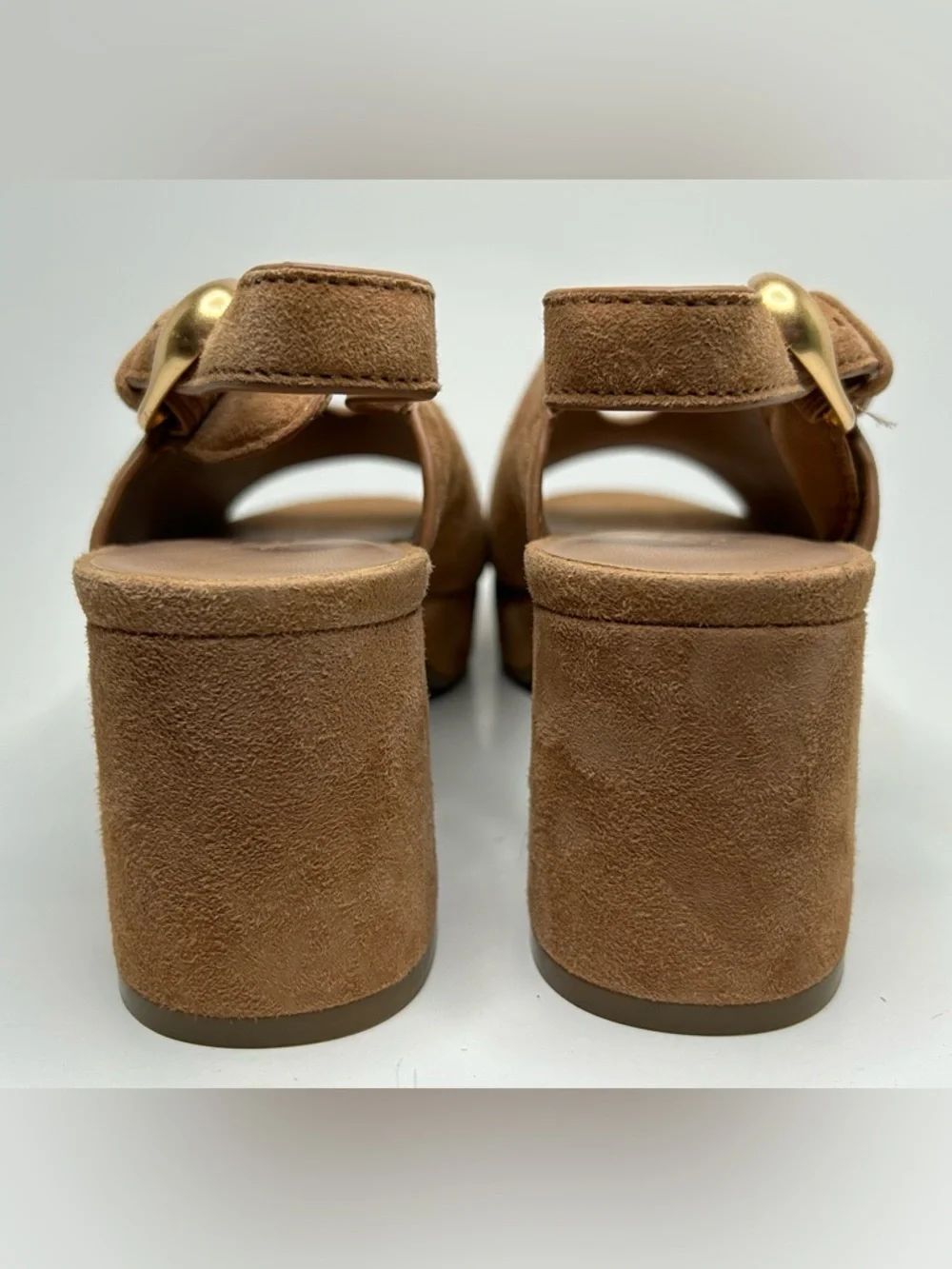 Aerosols Cornelia Slingback Open Toe Platform Sandal Heel Size 8